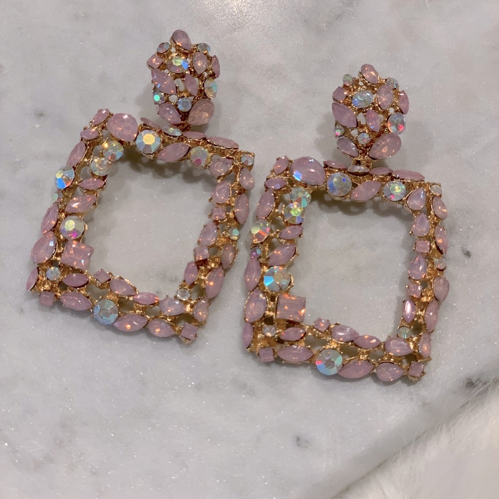 🆕✨Beautiful Rhinestone Crystal Drop Earrings✨